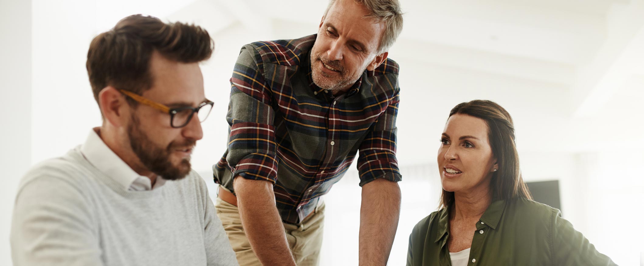 Couple meeting with financial planner